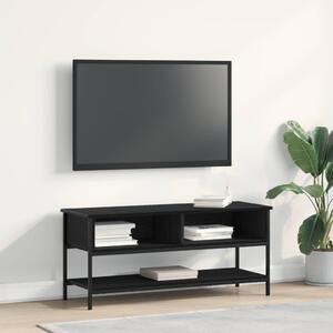 TV szekrény garnitúra 100 x 35 x 45 cm Fekete tölgy Szerelt Fa
