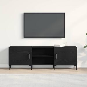 TV szekrény garnitúra 150 x 30 x 50 cm Fekete tölgy Szerelt Fa
