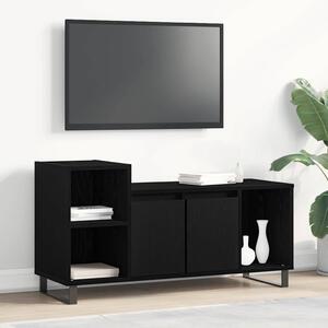 TV szekrény garnitúra 100 x 35 x 55 cm Fekete tölgy Szerelt Fa