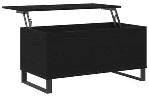 Dohányzóasztal Fekete tölgy 90 x 44,5 x 45 cm Szerelt Fa