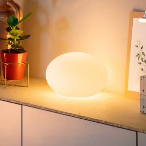 Philips Hue Flourish LED asztali világítás, RGBW, dimmelhető, Fehér / opál, Nappali / Étkező, Üveg, Modern