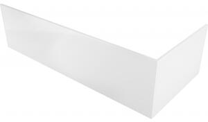 Mexen Uni téglalap alakú kádparaván 150x70 cm, Fehér - 55099-15070