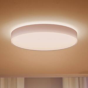 Philips Hue Enrave LED mennyezeti lámpa 55.1cm fehér, dimmelhető, Fehér / opál, Nappali / Étkező, fém, Modern