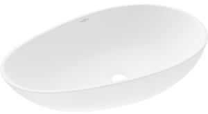 Mexen Nora pultra szerelhető konglomerát mosdókagyló 60 x 36 cm, Fehér - 23056001