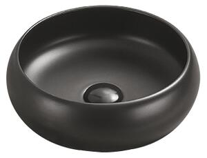Mexen Lola pultra szerelhető mosdókagyló 36 x 36 cm, fekete matt - 22213685