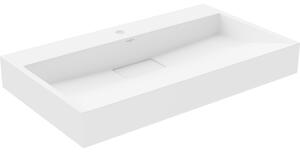 Mexen Ava asztali mosdókagyló konglomerátumból 1/O 80 x 46 cm, fehér - 23018001