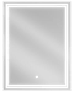 Mexen Taco, LED fürdoszobai tükör háttérvilágítással 60x80 cm, 6000K, páramentes, 9805-060-080-611-00