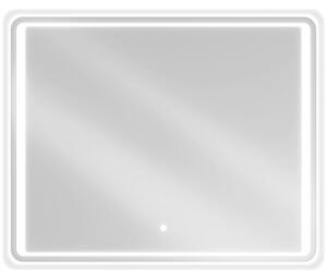 Mexen Zusa, LED fürdõszobai tükör háttérvilágítással 120x80 cm, 6000K, páramentes, 9808-120-080-611-00