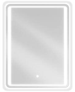 Mexen Zusa, LED fürdoszobai tükör háttérvilágítással 60x80 cm, 6000K, páramentes, 9808-060-080-611-00