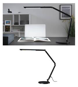 Paulmann FlexBar LED íróasztal lámpa, fekete, 36 cm, CCT, dimmelhető, Fekete, Dolgozószoba / Iroda, Alumínium, Modern