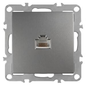 RJ45 Csatlakozóaljzat OSTE JNH010-S GREY
