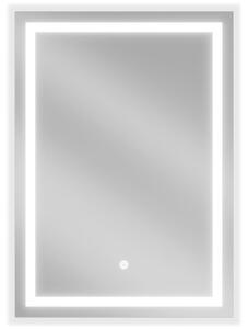 Mexen Miko, LED fürdoszobai tükör háttérvilágítással 50 x 70 cm, 6000K, páramentes, 9819-050-070-611-00