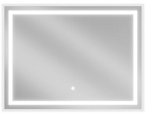 Mexen Miko, LED fürdoszobai tükör háttérvilágítással 80 x 60 cm, 6000K, páramentes, 9819-080-060-611-00