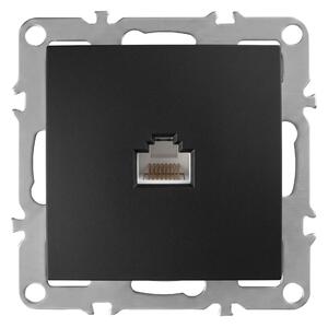 RJ45 Csatlakozóaljzat OSTE JNH010-S BLACK