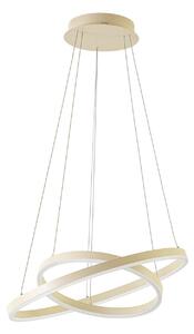 Függőlámpa Arcchio, Albiona, dimmable, Bézs, Nappali, Fém, Modern