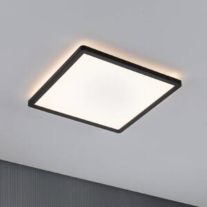 Paulmann Atria Shine Panel on/off fekete 830 29x29, Fekete, Nappali / Étkező, Műanyag, Modern