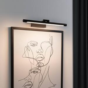 Paulmann Mingo LED képvilágító lámpa 41,5 cm fekete, Fekete, Nappali / Étkező, fém, Modern