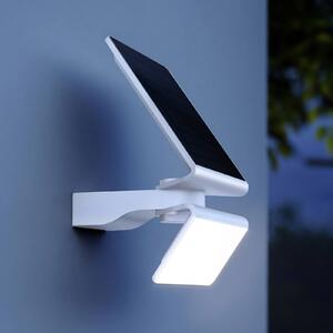STEINEL LED-es napelemes lámpa XSolar L-S One, fehér, érzékelővel, dimmelhető, Fehér / opál, Műanyag, Modern