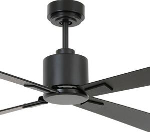 Beacon Lighting mennyezeti ventilátor Airfusion Climate DC, fekete, csendes, Fekete, Nappali / Étkező, Fa, Modern