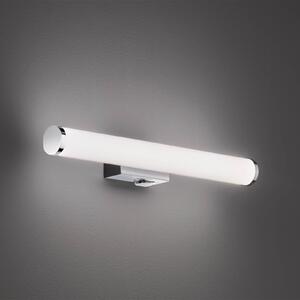 Trio Lighting Mattimo LED fali lámpa, szélesség 40 cm, króm, kapcsoló, Króm / ezüst, Fürdőszoba, Műanyag, Modern
