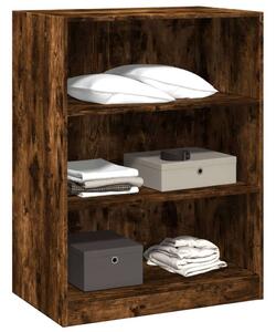 VidaXL füstös tölgy színű szerelt fa ruhásszekrény 77 x 48 x 102 cm