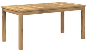 Dohányzóasztal Fehér 49 x 100,5 x 45 cm Tömör Akácfa