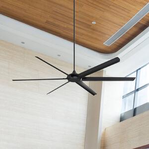 Westinghouse Widespan mennyezeti ventilátor, fekete, Fekete, Nappali / Étkező, Alumínium, Modern