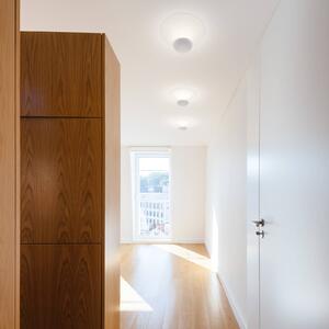 Vibia LED mennyezeti világítás Funnel, fehér, alumínium, Ø 35 cm, 2700 K, dimmelhető, Nappali / Étkező, Alumínium, Dizájn