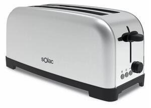 Solac TL5419 Dupla hosszúszeletes kenyérpirító, inox