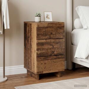 Éjjeliszekrény Antik Fa 33,5 x 34,5 x 60 cm Szerelt Fa