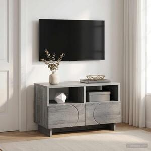 TV állvány 60 x 34.5 x 40 cm Szürke Sonoma Szerelt Fa