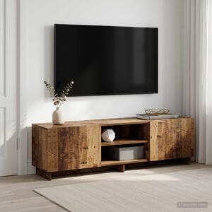 TV állvány 140 x 34.5 x 40 cm Antik Fa Szerelt Fa