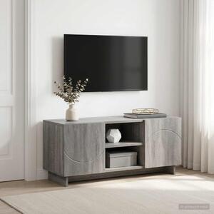 TV állvány 90 x 34.5 x 40 cm Szürke Sonoma Szerelt Fa