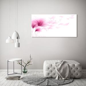 Egyedi vászonkép Rózsaszín virág