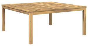 Dohányzóasztal Fehér 98 x 100,5 x 45 cm Tömör Akácfa