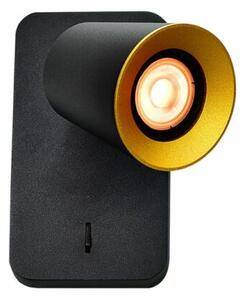Lámpa Fali lámpatest Elli, 4533, AC220-240V, 50/60 Hz, IP 20,1*GU10 ,max. 20W, egyes, fekete