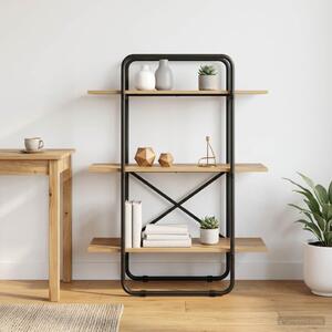 Könyvespolc 3 szintes 60 x 35 x 105 cm PB Kézműves Tölgy