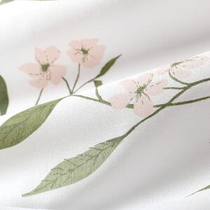 Goldea szögletes terítő 100% pamutvászon - jázmin virágmintás 100 x 100 cm