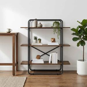 Könyvespolc 3 szintes 100 x 35 x 105 cm PB Füstös Tölgy