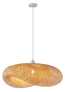 Eurolamp Csillár zsinóron 1xE27/40W/230V bambusz EU0395