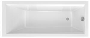 Bruckner Sanora, téglalap alakú kád, 170x70x47cm, fehér, 165.770.0
