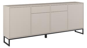 Komód Camtolo 102, Laminált forgácslap, 84x209x37cm, Kasmír