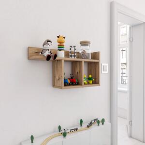 Fali polc Room-Pine Fenyő