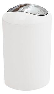 Szemétkosár szabadon álló Kleine Wolke Glossy 5 l fehér 5063115858