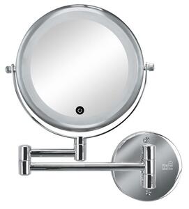 Kozmetické LED zrkadlo Kleine Wolke Lumi silver 8487124886