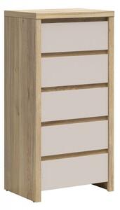 Komód Nolroma 106, Laminált forgácslap, 113x56x41cm, Kasmír, Tölgy