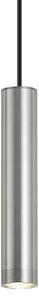 Design függőlámpa Gunmetal GU10 50mm IP44 - Tuba