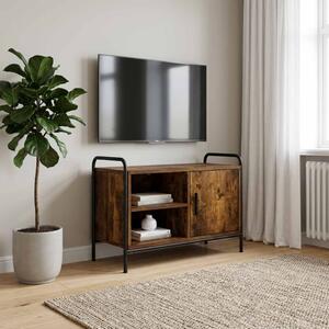 TV szekrény 67,5 x 33 x 50 cm Füstös Tölgy