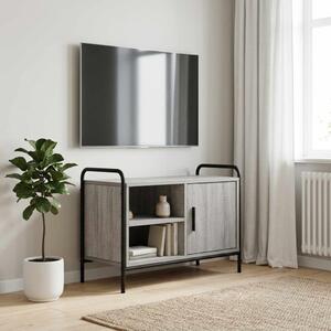 TV szekrény 67,5 x 33 x 50 cm Szürke Sonoma