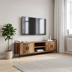 TV szekrény 167,5 x 33 x 50 cm Antik Fa Szerelt Fa